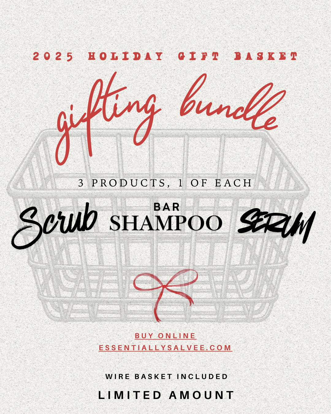 2025 Holiday Wire Basket Bundle — Limited Edition