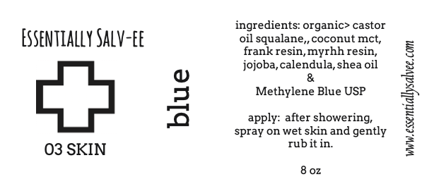 Blue Body Oil
