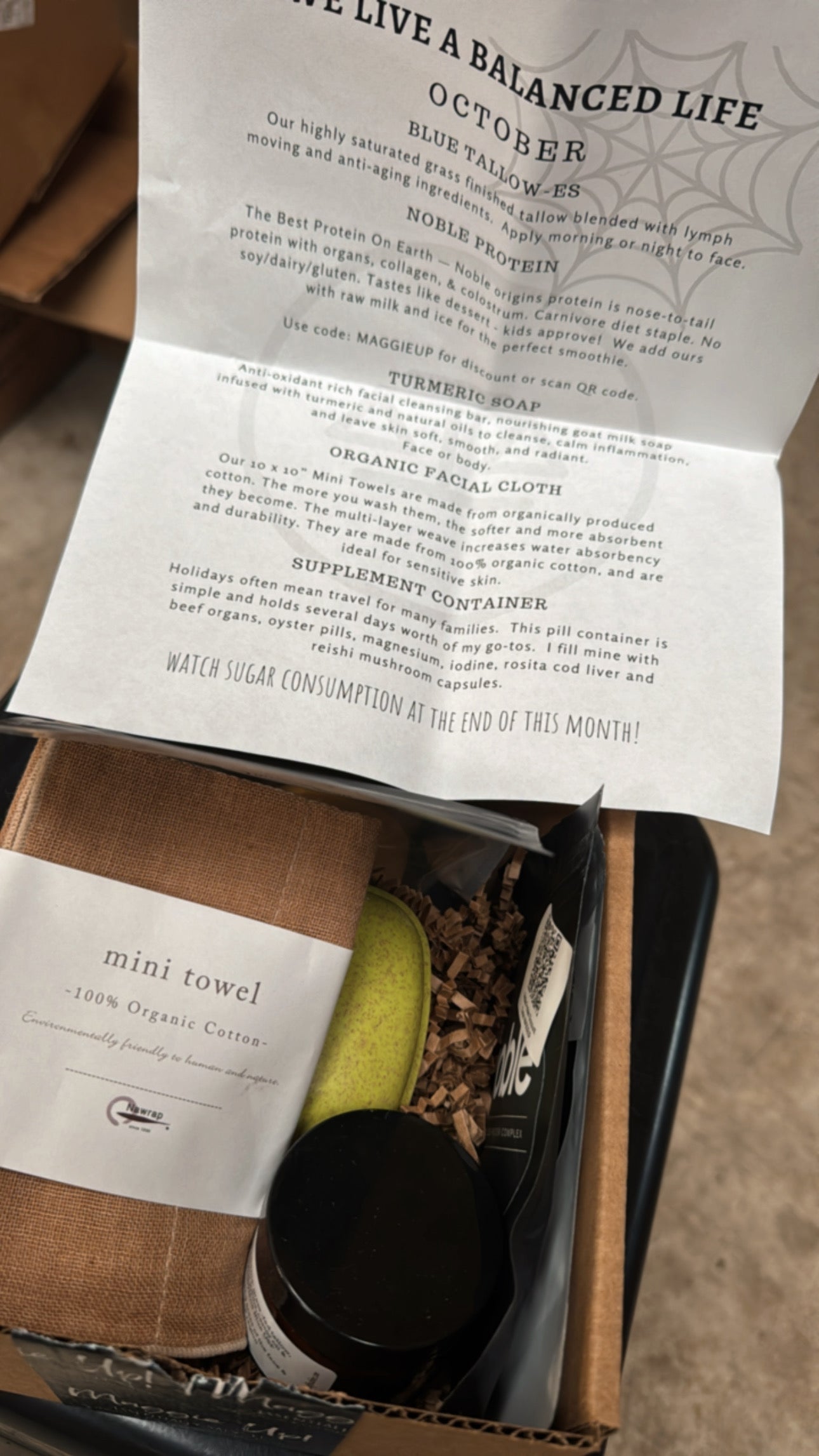 October WLBL BOX SUBSCRIPTION