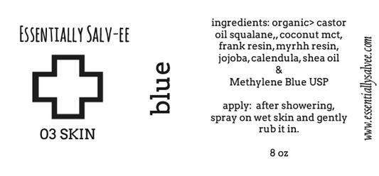 Blue Body Oil